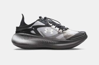 UA Echo SlipSpeed Unisex Running Shoes in Black/White, sizes 3 – 13 or Green/White, sizes 3.5 – 13