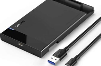 UGREEN 2.5 Inch HDD/SSD Enclosure, USB-C, SATA 6Gbps – Sold by UGREEN GROUP LIMITED UK / FBA