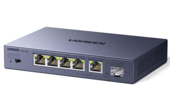 UGREEN 2.5Gbps Network Switch ( 5 x 2.5Gbps Base-T& 1 x 10Gbps SFP Slot Ethernet Splitter ) w/voucher UGREEN GROUP LIMITED UK