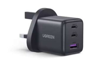 UGREEN 30W GaN Charger 3 Ports PD 3.0 USB C Charger (Ugreen Official Store)
