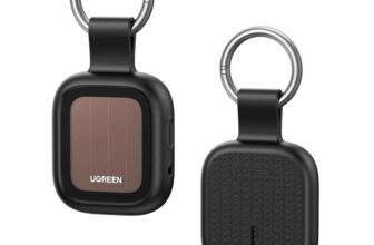 UGREEN FineTrack Pro Solar Tracker Tag for Apple Find My (iOS Only), Solar-Powered Bluetooth Item Finder Ugreen /FBA