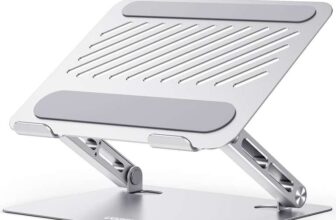 UGREEN Laptop Stand, Aluminum Adjustable Laptop Riser with Heat-Vent – Sold by UGREEN GROUP LIMITED UK FBA