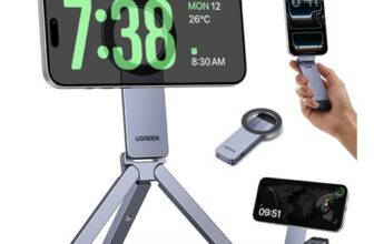 UGREEN MagSafe Magnetic Phone Stand, Foldable Pocket Tripod for iPhone