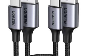 UGREEN USB C Charger Cable 2 Pack USB-A to USB-C, 1M QC 3.0 Fast Charging – Sold by UGREEN GROUP LIMITED UK FBA