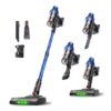 UNINELL Cordless Vacuum Cleaner,45Kpa/500W Powerful Stick Vacuum Cleaner