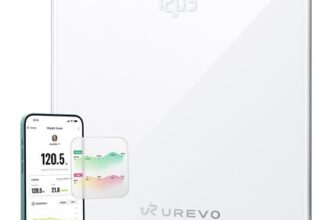 UREVO Body Weight Smart Scale, White
