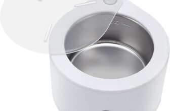 Ultrasonic Cleaner, Ultrasonic Jewellery Cleaner 150ML 45KHz, Ultrasonic Retainer Cleaner with Timer Settings, Sonic Cleaner for Jewelry, Rings, Bracelets, Watch, Coins