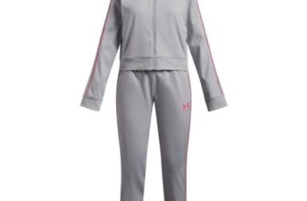 Under Armour Kids Icon Knitted Cropped Full Tracksuit