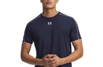 Under Armour Mens Performance Gym Top – Navy Size M