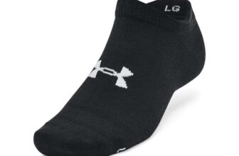 Under Armour Womens 6 Pack No Show Socks Unisex Cotton Size Medium
