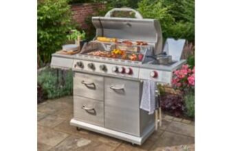 UniFlame 6 Burner Gas Grill BBQ