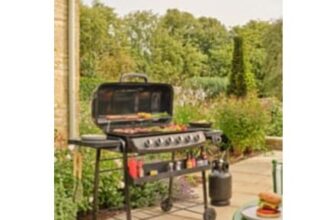 Uniflame 6 Burner Gas BBQ