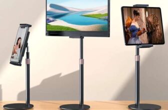 Unyfunn Adjustable Height Stand for Portable Computer Monitor , Smartphone and Tablet ( Upto 17.3 / 2447cm ) UnyFunn Official Store