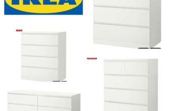 Up to £40 off MALM chest of drawers – E.g., MALM Chest of 4 drawers, white, 80×100 cm