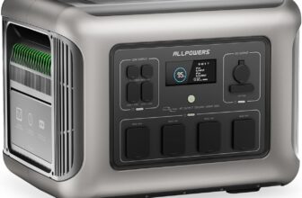 Upgraded VersionALLPOWERS R2500 Portable Power Station, Solar Generator MPPT 1920Wh Power Generator, 2500W AC UPS Function Portable Power Source for Power Outage Camping Outdoor RV