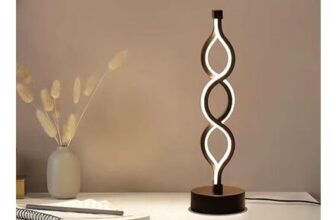 Urban London Modern Touch-Control Table Lamp with USB, 3-Color LED