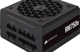 Used good Corsair RM750e (2023) Fully Modular Low Noise ATX Power Supply, ATX 3.0 PCIe 5.0, 105C Caps, Black sold by Amazon Resale