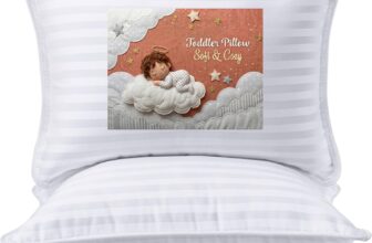Utopia Bedding Toddler Pillows 2 Pack, 33 x 45 cm Cot Pillow, Kids Small Pillow, Soft and Breathable Pillows, Perfect for Travel (White) (Intended for Age 2 and up)