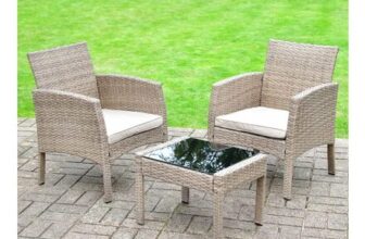 Valencia Armchair Bistro Set 3pc