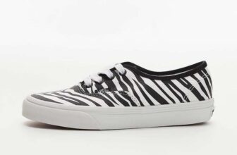 Vans Authentic Trainers (Zebra Print) – UK size 3.5,4.5,5.5,6.5-11
