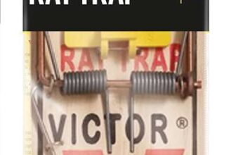 Victor 20300402 Deadfast Easy Set Rat Trap, Wooden
