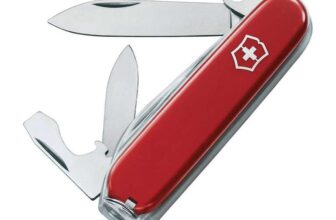 Victorinox Recruit Swiss Army Knife, Medium, Multi Tool, 10 Functions