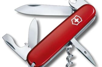 Victorinox Spartan Swiss Army Pocket Knife, 91 mm Length x 14.5 mm Height, Red