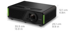 ViewSonic X2-4K UHD 4K HDR Smart Short Throw Projector for Home Cinema & Gaming – Designed for Xbox – Black
