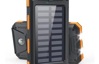 Vikeri Solar Power Bank 26800mAh, Portable Solar Charger, Portable Charger