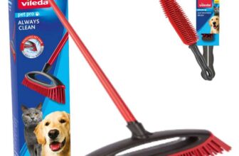 Vileda Pet Pro Rubber Broom & Electrostatic Brush Bundle582/4092