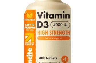 Vitamin D3 4000 IU – 400 High Strength