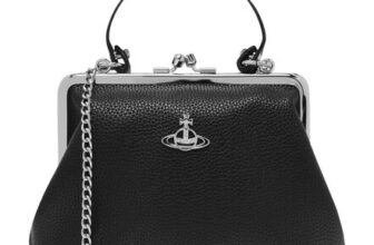 Vivienne Westwood Womens Textured Johanna Frame Purse