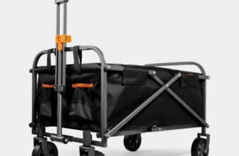 VonHaus 70L Folding Garden Trolley