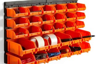 VonHaus Workshop Storage – 30pcs Wall Mount Storage Organiser Bin sold & FB VonHaus