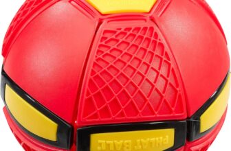 WAHU Phlat Ball Junior, Mini Faltbare Wurfscheibe, Innovative Ball 10,2 cm, Outdoor-Spiele für Kinder ab 5 Jahren, Frisbee 15,2 cm, Outdoor-Spiele für 2 Spieler und mehr, Mini-Reiseversion