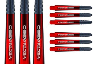 WINMAU Dart Shaft – Vecta Polycarbonate Dart Stems – 3 darts Shafts in total – Professional Darts Accessories – Sold by WINMAU FBA