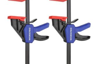 WORKPRO 150mm Ratchet Bar Clamp Set with 285mm Spreader 2-Pack