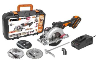 WORX WX531 18V (20V Max) Brushless Worxsaw Cordless Compact Circular Saw