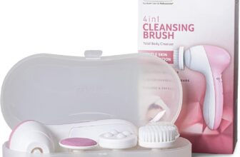 Wahl 4-in-1 Facial Cleansing Brush with Face Massager and Cleanser Brush Attachments, ZY046