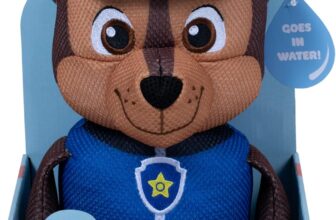 Wahu Aqua Pals: Paw Patrol – Chase Waterproof Kids Plush Toy Perfect for Indoor and Outdoor Play Ages 2 Plus