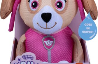 Wahu Aqua Pals: Paw Patrol – Skye Waterproof Kids Plush Toy Perfect for Indoor and Outdoor Play Ages 2 Plus