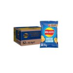 Walkers Cheese & Onion Crisps 32.5g (Case of 32)