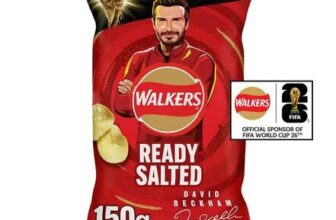 Walkers Ready Salted Crisps 150g (Nectar)
