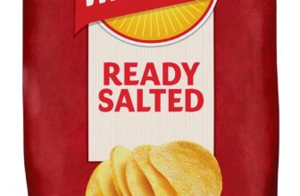 Walkers Ready Salted Multipack Crisps 6x25g