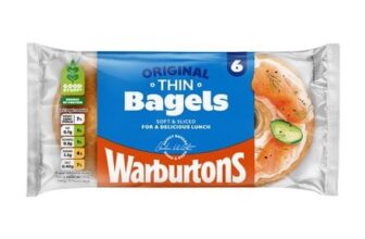 Warburtons Orginal Thin Bagels