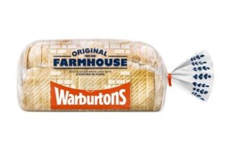Warburtons Original Farmhouse Bread 800g