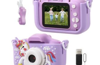 Warmiehomy Unicorn Kids Camera with 2.0 Inch HD Screen