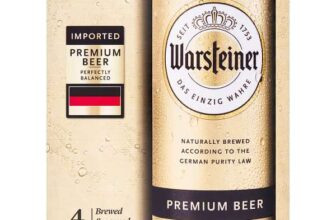 Warsteiner German Beer 4x500ml ABV 4.8%
