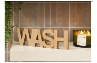 Wash Decoration – Natural