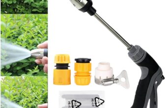 Waterblitz Power Washer, Power High Pressure Cleaner for Every Garden Hose, Turbowasher for Hose Turbowasher Pressure Washer with 3 Connectors for Garden Home Gift (A5)